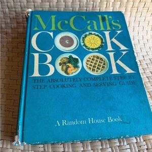 McCall's Cook Book Random House hardcover, 1963, first printing